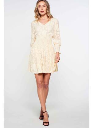 Rochie scurtă bej FOUDRE BY AURELIE VAN DAELEN femeie