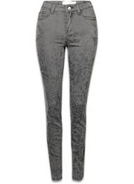 Pantalon slim gri PIECES femeie