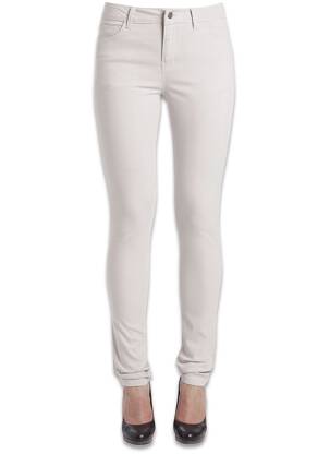 Pantalon slim gri PIECES femeie