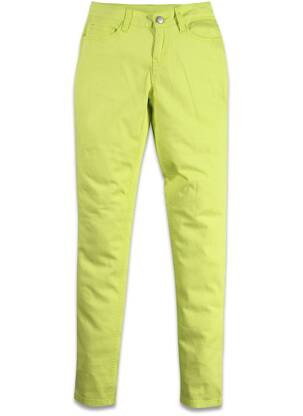Blugi skinny galben PIECES femeie