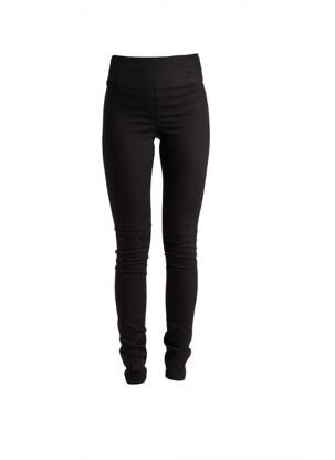 Pantalon slim negru PIECES femeie