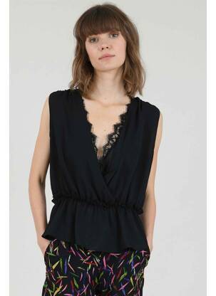 Top negru MOLLY BRACKEN femeie