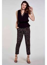 Top negru MOLLY BRACKEN femeie
