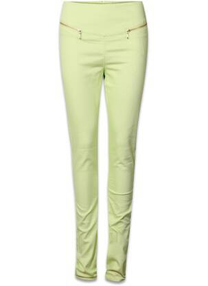 Pantalon slim verde VERO MODA femeie