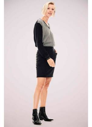 Fustă scurtă negru GARCIA femeie