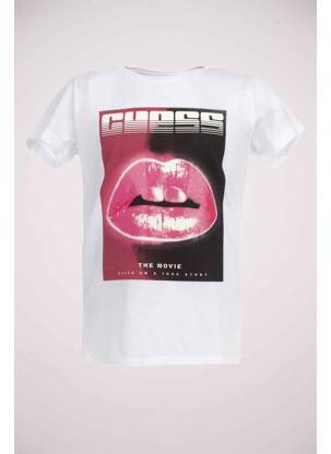 Tricou alb GUESS fată