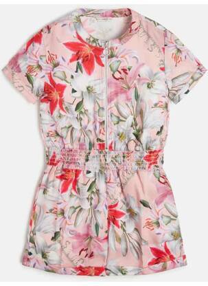 Salopetă scurtă roz GUESS fată