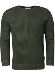 Pulover verde JACK & JONES bărbat