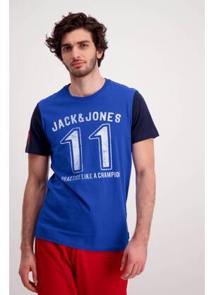 Tricou albastru JACK & JONES bărbat