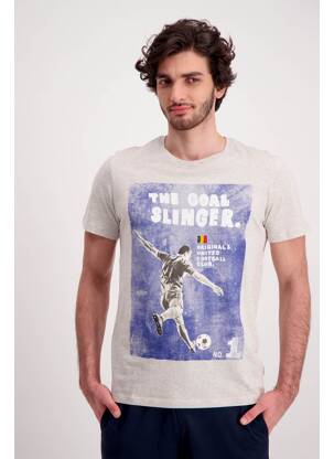 Tricou alb JACK & JONES bărbat