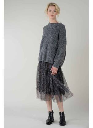 Fustă midi negru MOLLY BRACKEN femeie