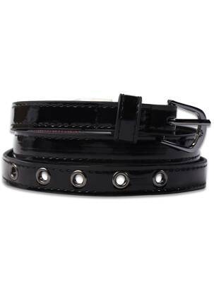 Curea negru PIECES femeie