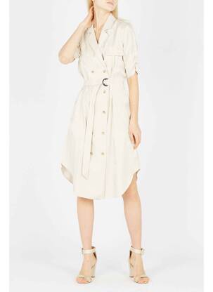 Rochie midi bej MOLLY BRACKEN femeie