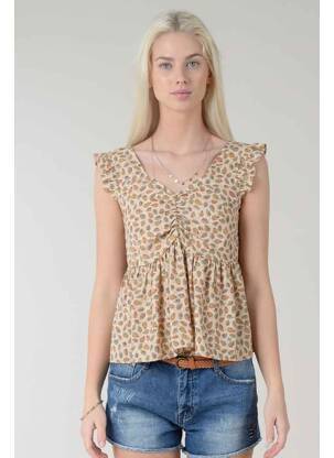 Top bej MOLLY BRACKEN femeie