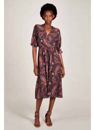Rochie midi negru HAILYS femme
