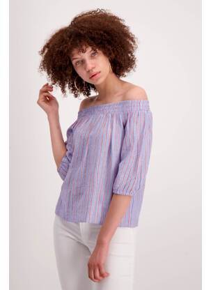 Top albastru BLEND SHE femeie