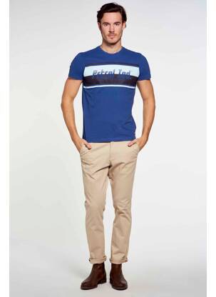 Tricou albastru PETROL INDUSTRIES bărbat