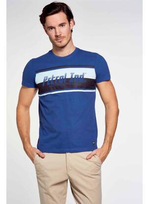 Tricou albastru PETROL INDUSTRIES bărbat