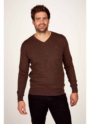 Pulover maro HAZE&FINN bărbat