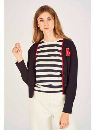 Vestă cu mâneci lungi albastru LE FABULEUX MARCEL DE BRUXELLES femeie