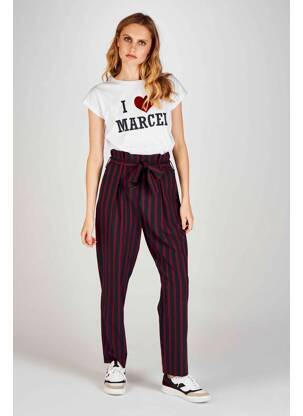 Pantalon drept albastru LE FABULEUX MARCEL DE BRUXELLES femeie