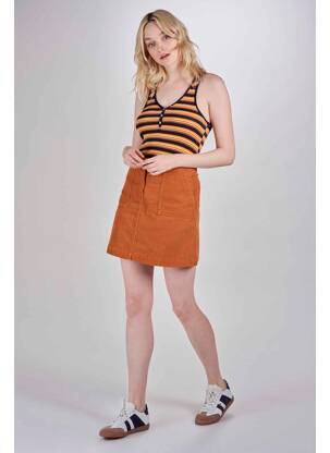 Fustă scurtă maro LE FABULEUX MARCEL DE BRUXELLES femeie