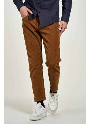 Pantalon slim maro LE FABULEUX MARCEL DE BRUXELLES bărbat