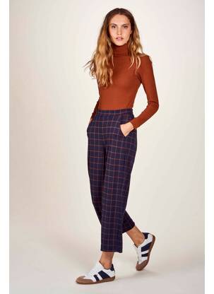 Pantalon chino albastru LE FABULEUX MARCEL DE BRUXELLES femeie