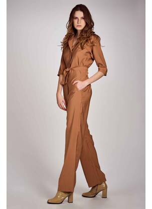 Salopetă-pantalon bej LE FABULEUX MARCEL DE BRUXELLES femeie