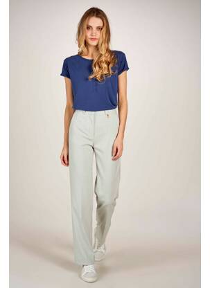 Pantalon chino verde LE FABULEUX MARCEL DE BRUXELLES femeie