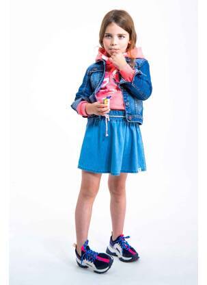 Hanorac cu glugă roz GARCIA fată