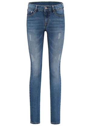Blugi skinny albastru NIKKIE femeie