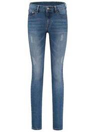Blugi skinny albastru NIKKIE femme