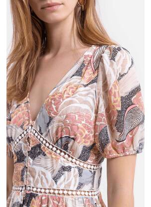 Rochie scurtă roz MOLLY BRACKEN femeie