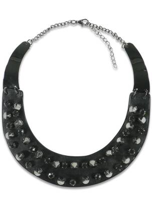 Colier negru AB STUDIO femeie