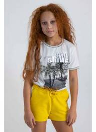 Tricou alb GARCIA fată