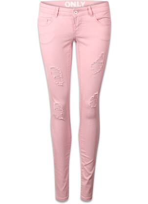 Blugi skinny roz ONLY femeie