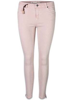 Pantalon slim roz ONLY femme