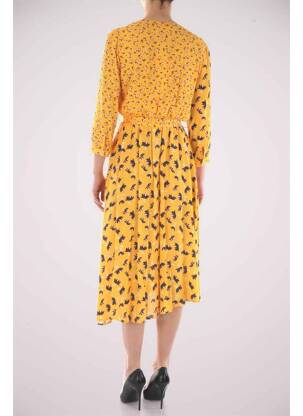 Rochie midi galben KOCCA femeie
