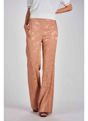 Pantalon larg roz KOCCA femeie