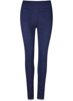 Pantalon slim albastru PIECES femeie
