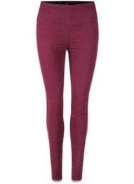 Pantalon slim roșu PIECES femeie