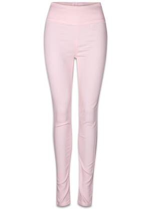 Pantalon slim roz PIECES femeie