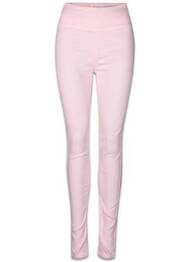Pantalon slim roz PIECES femeie