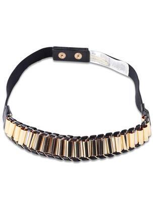 Curea negru PIECES femeie