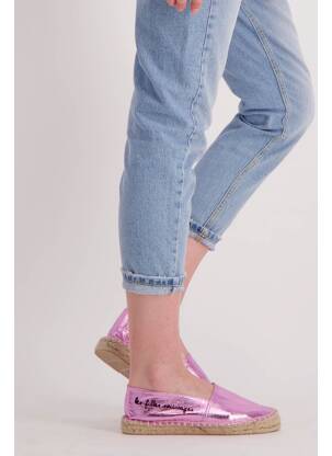 Espadrile roz PIECES femeie