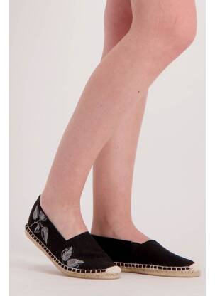 Espadrile negru PIECES femeie