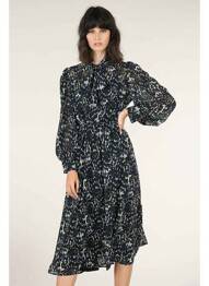 Rochie midi negru MOLLY BRACKEN femme