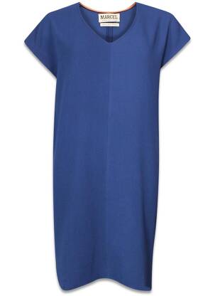 Rochie midi albastru LE FABULEUX MARCEL DE BRUXELLES femeie