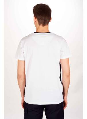 Tricou alb R.EV 1703 BY REMCO EVENPOEL  bărbat